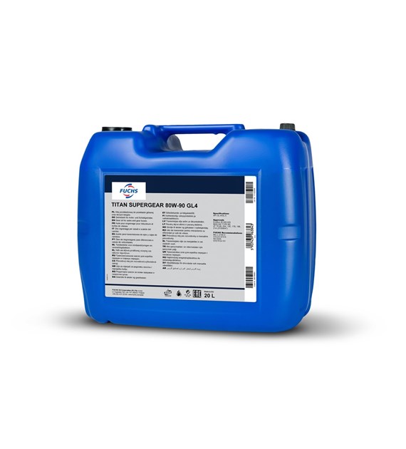 FUCHS TITAN SUPERGEAR 80W90 GL-4/GL-5  20L